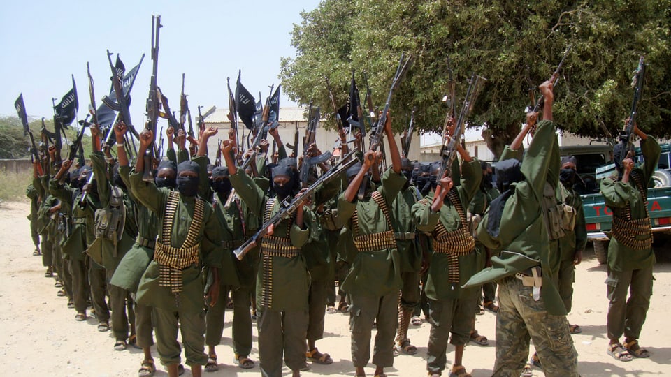 Kämpfer der Al-Shabab-Miliz