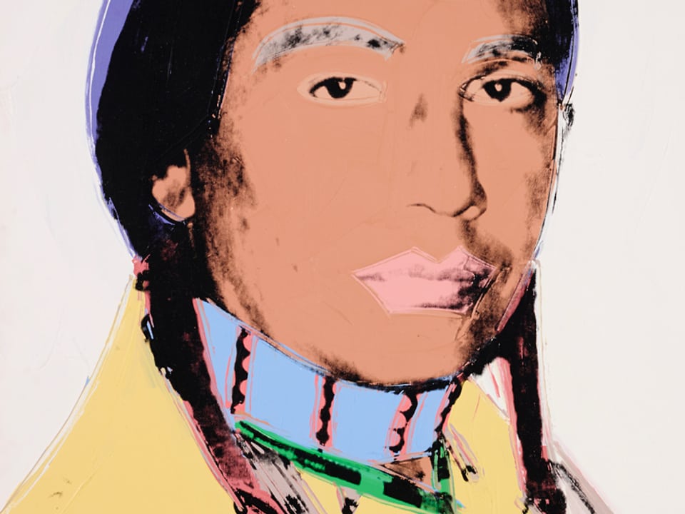 Andy Warhol: The American Indian, 1976.