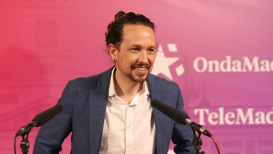 Pablo Iglesias, der Kandidat von Podemos.