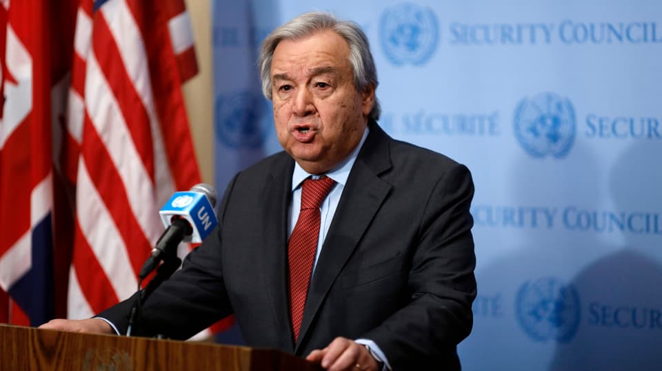 UNO: Guterres' Neujahrsrede ist ein Hilferuf