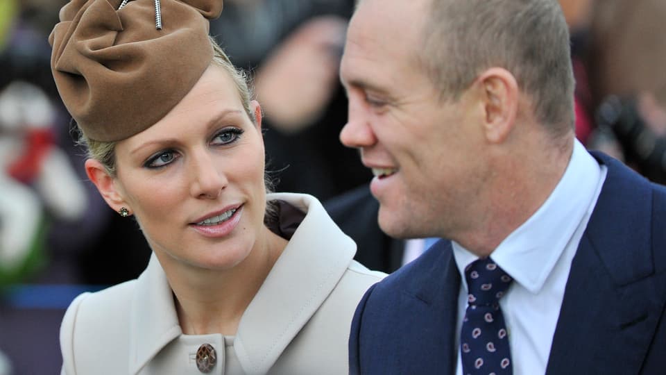 Zara Phillips und Mike Tindall