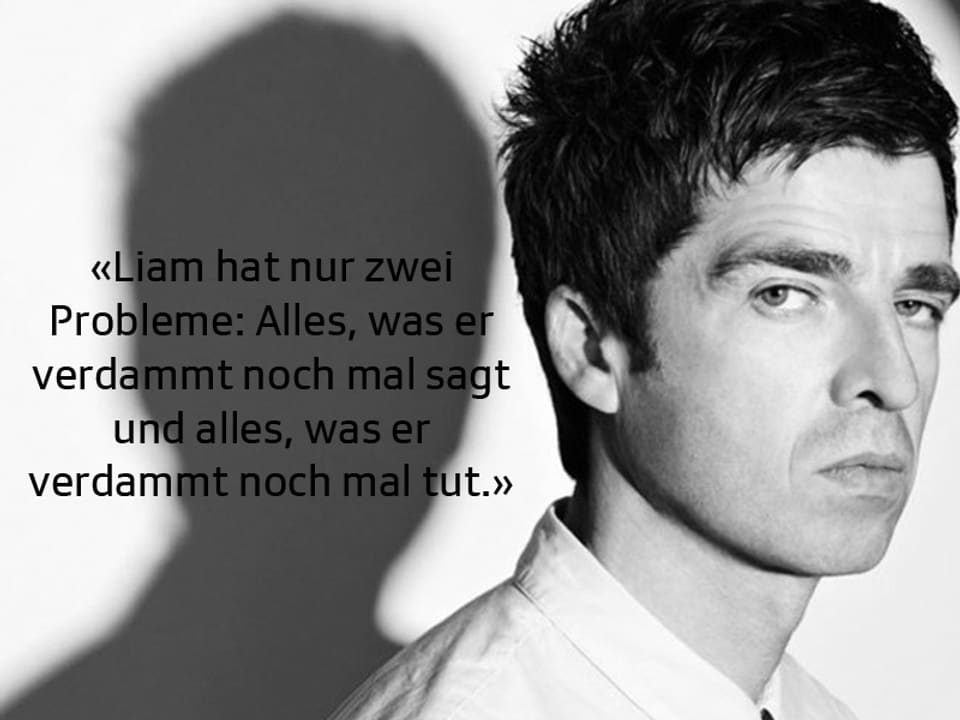 Über seinen Bruder und Ex-Oasis-Sänger Liam Gallagher. 