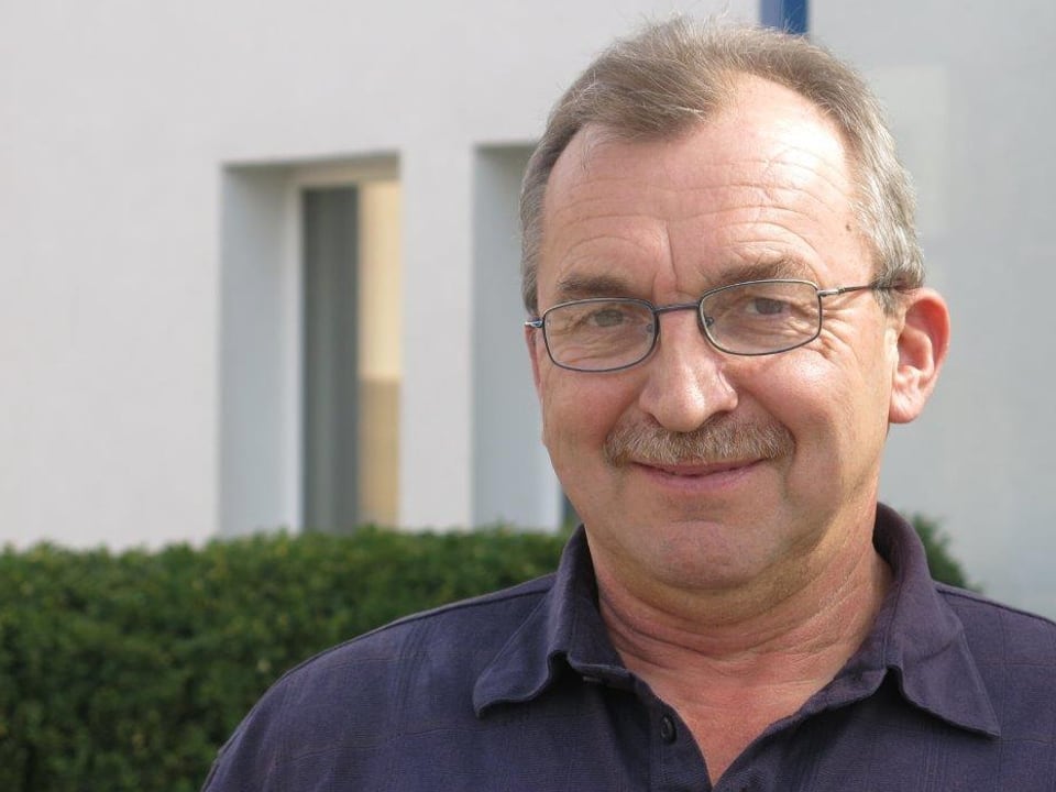 Der Gemeindepräsident von Plaffeien: Otto Lötscher.