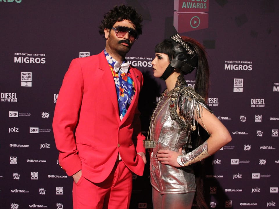«Müslüm und seine Muse Zora - Gewinner des Swiss Style Awards 2013.»