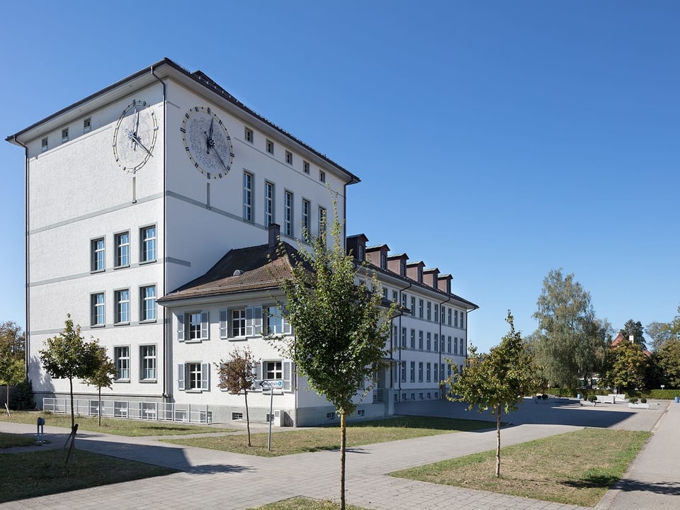 Ein Fabrikgebäude in Langenthal, das den Wakkerpreis 2019 gewinnt.
