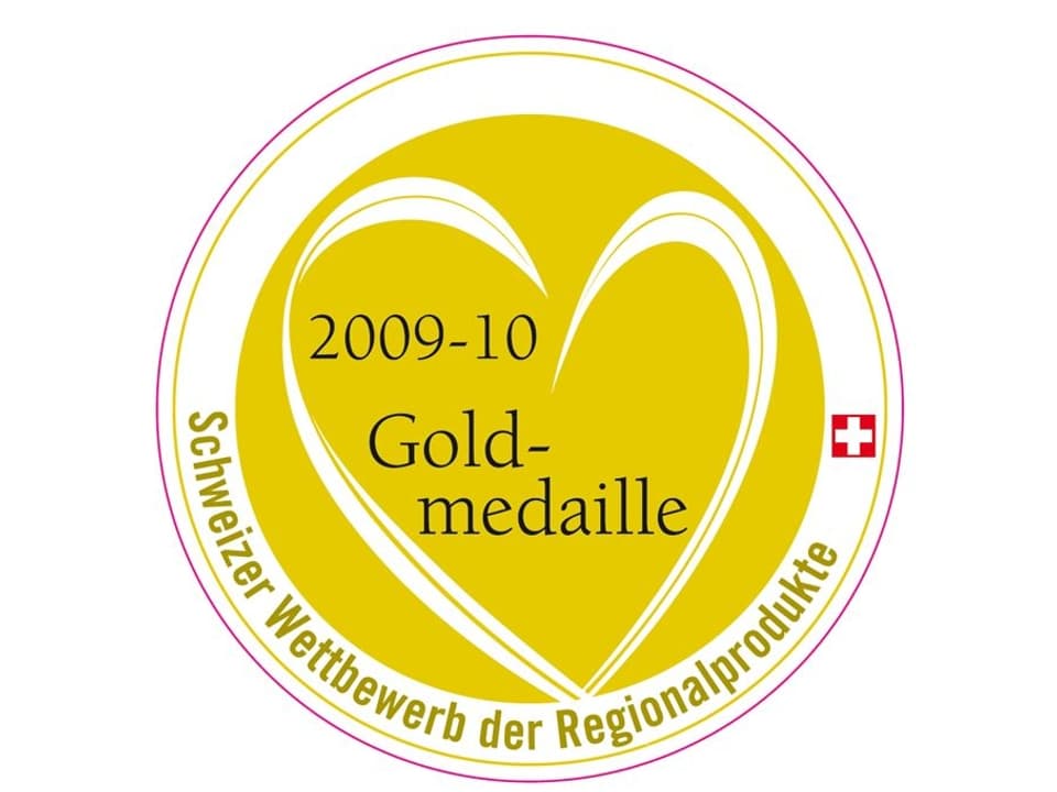 Medaille Schweizer Wettbewerb für Regionalprodukte