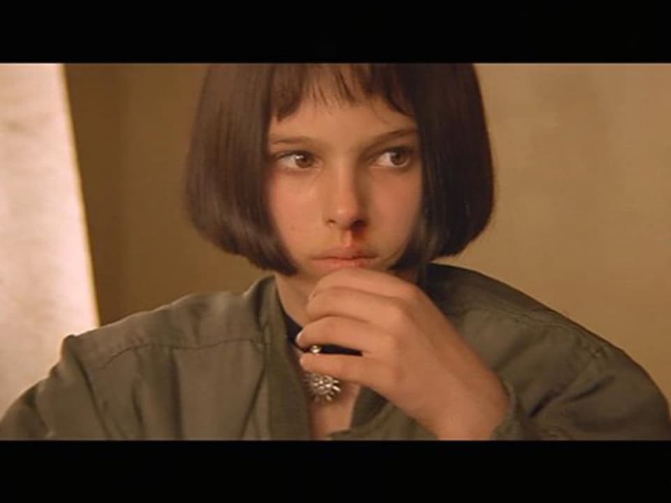 Natalie Portmann mit Pagenschnitt in «Léon».