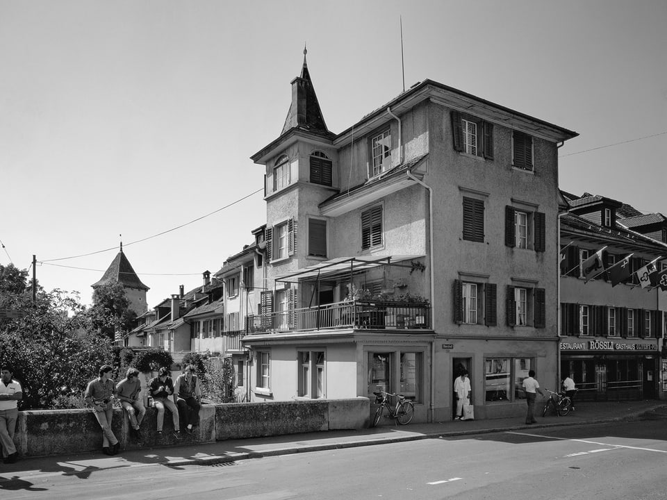 Die Oberstadt von Sursee 1985.