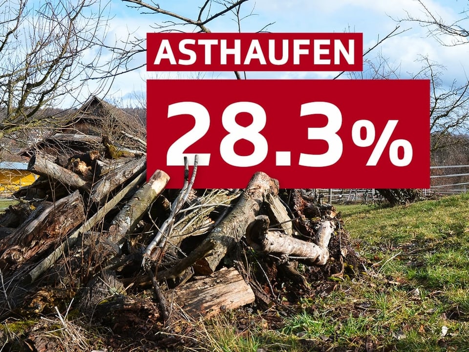 28.3% Asthaufen