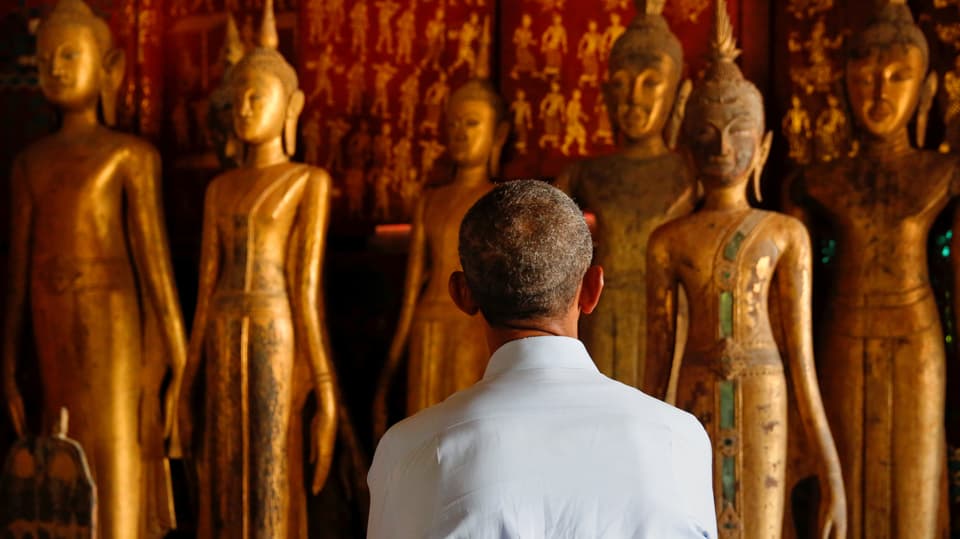 Obama im Tempel