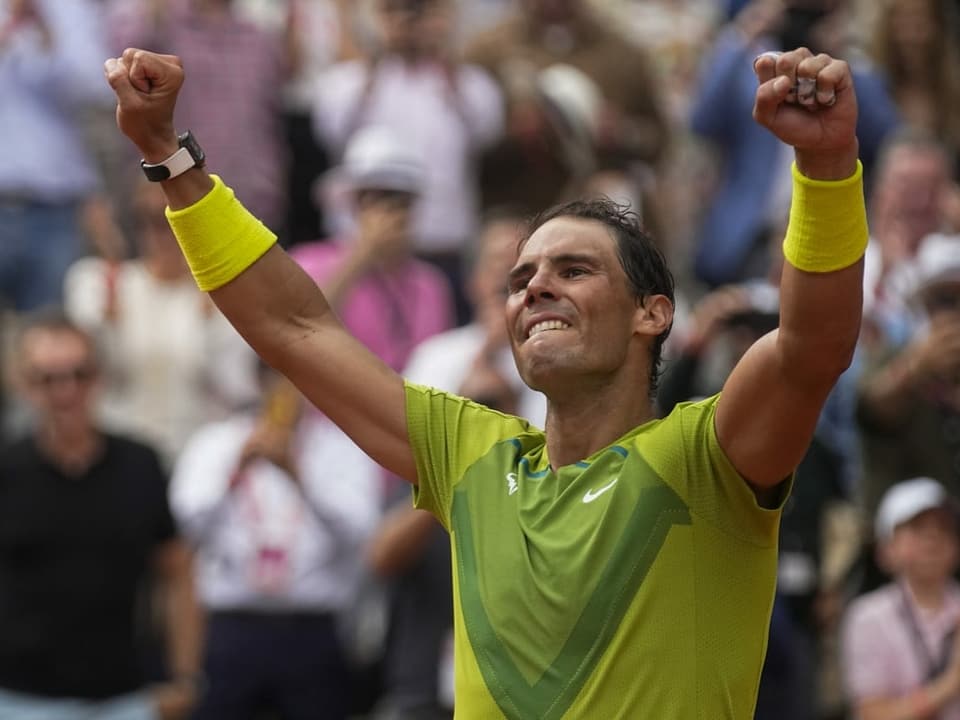 Rafael Nadal aplaudiu