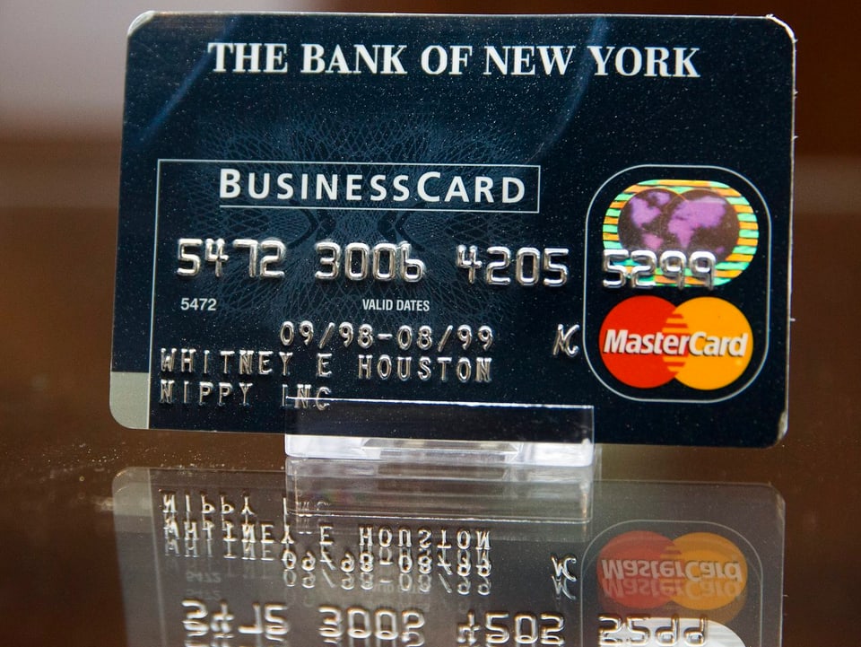 MasterCard von Whitney Houston