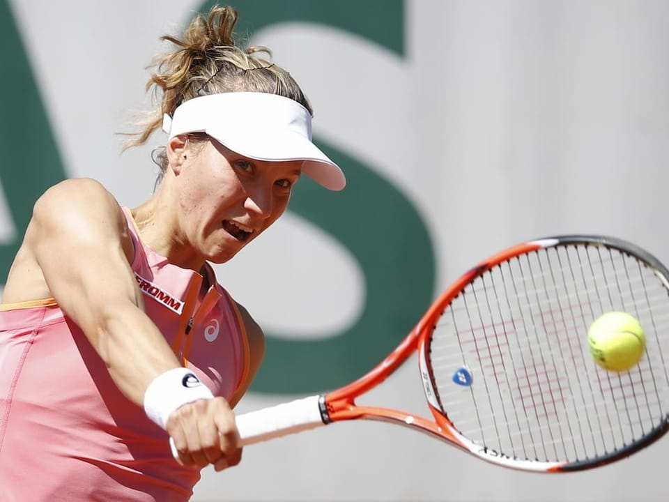 Hat erstmals Belinda Bencic auf der WTA-Tour besiegt Viktorija Golubic bei einem Schlag