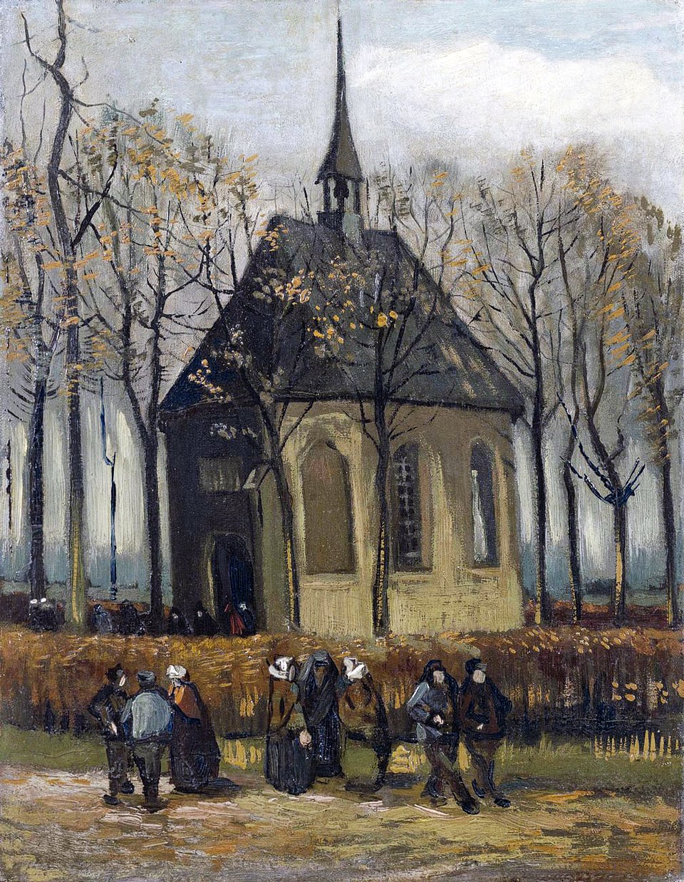 Gestohlenes Van-Gogh-Gemälde «Die Reformierte Kirche in Nuenen»