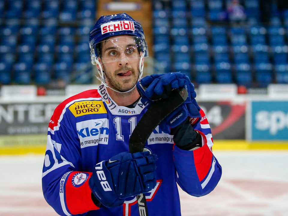 Luca Cunti spielt seit 2017 beim HC Lugano.