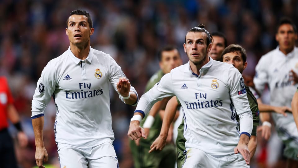 Ronaldo und Gareth Bale in Aktion für Real Madrid.