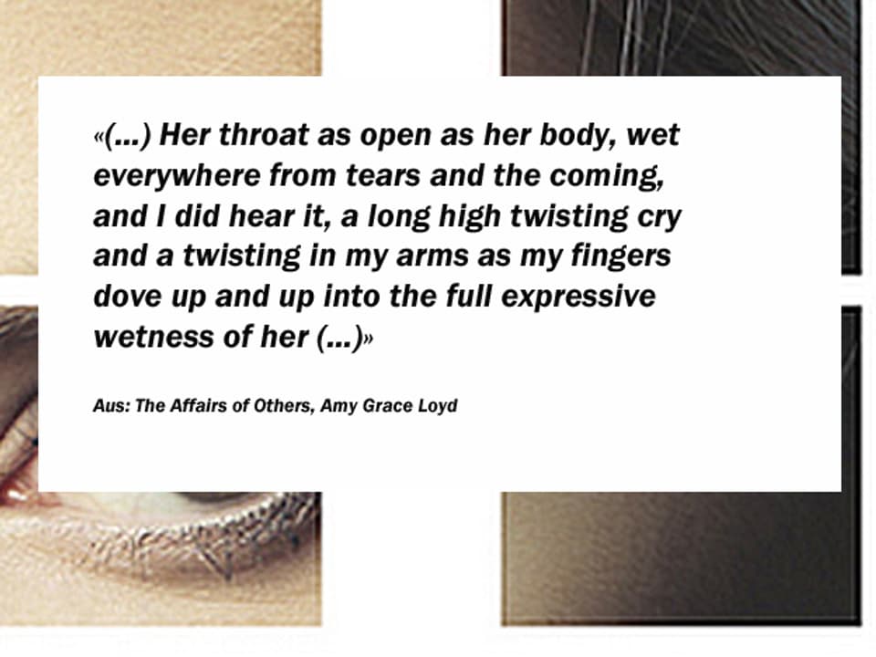 Ausschnitt aus The Affairs of Others, Amy Grace Loyd