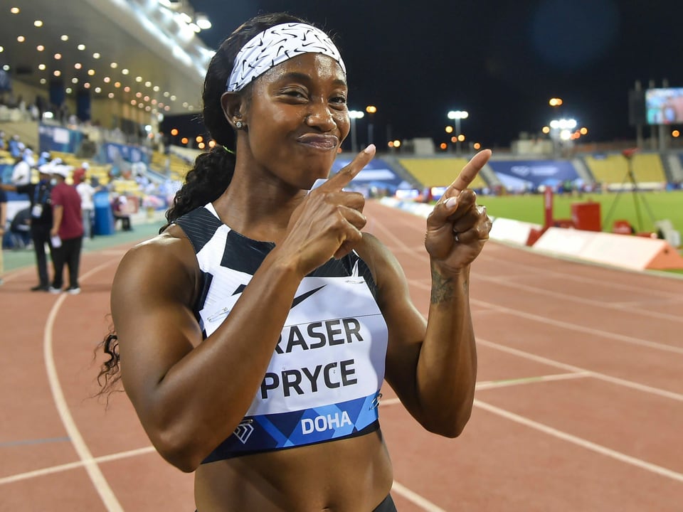 Mit 34 Jahren schneller denn je Fraser-Pryce