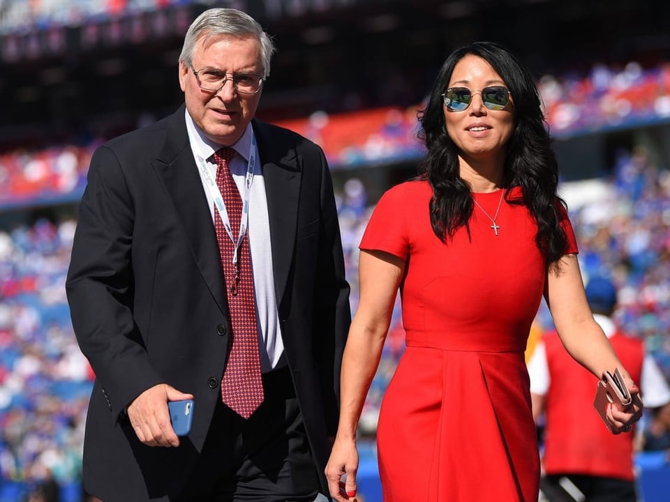 Terry und Kim Pegula.