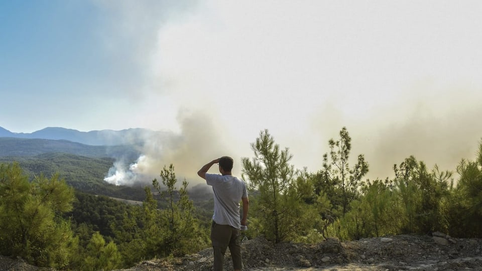 Walbrand bei Antalya in der Türkei