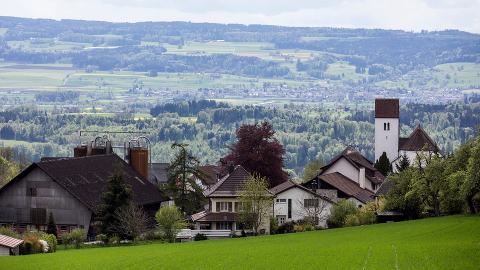 Häuser der Gemeinde Oberwil-Lieli