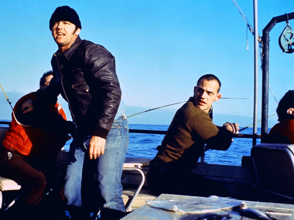 Lloyd und Jack Nicholson als Geisteskranker im Film  «Einer flog über das Kuckucksnest».
