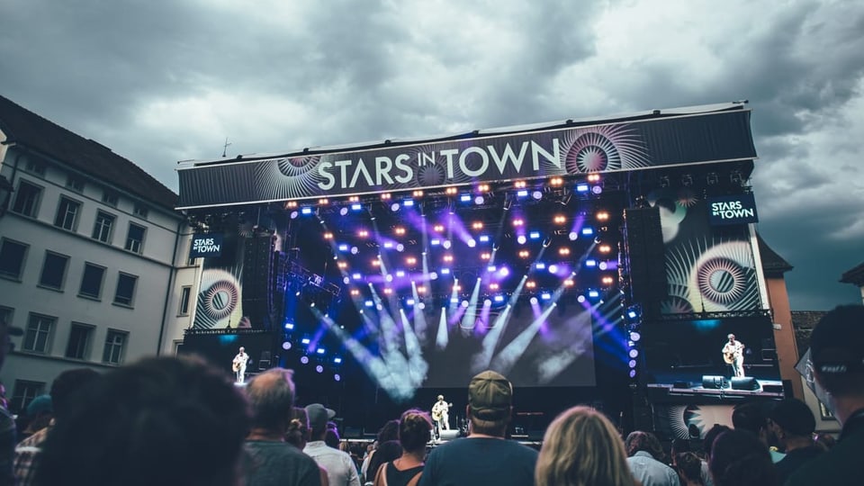 Die Hauptbühne am Stars in Town
