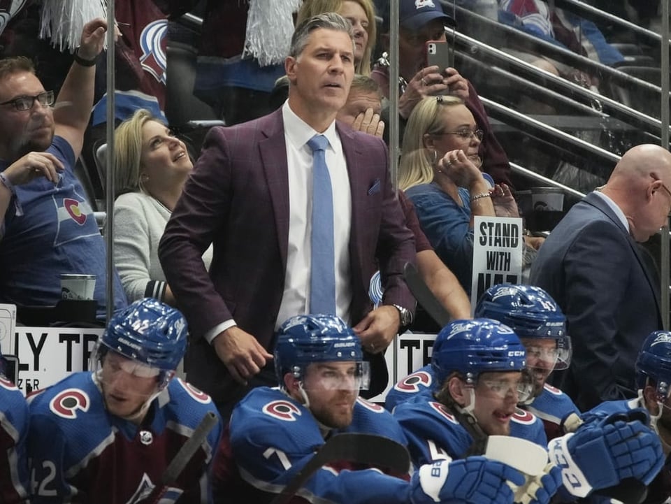 Colorado-Trainer Jared Bednar