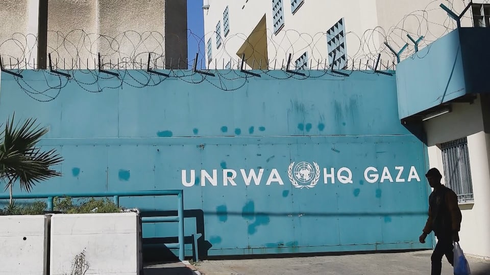 Ein Gebäude der UNRWA