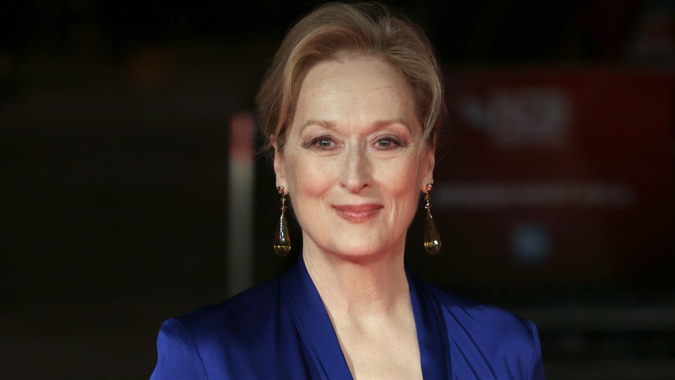 Schönes Porträtbild von Meryl Streep