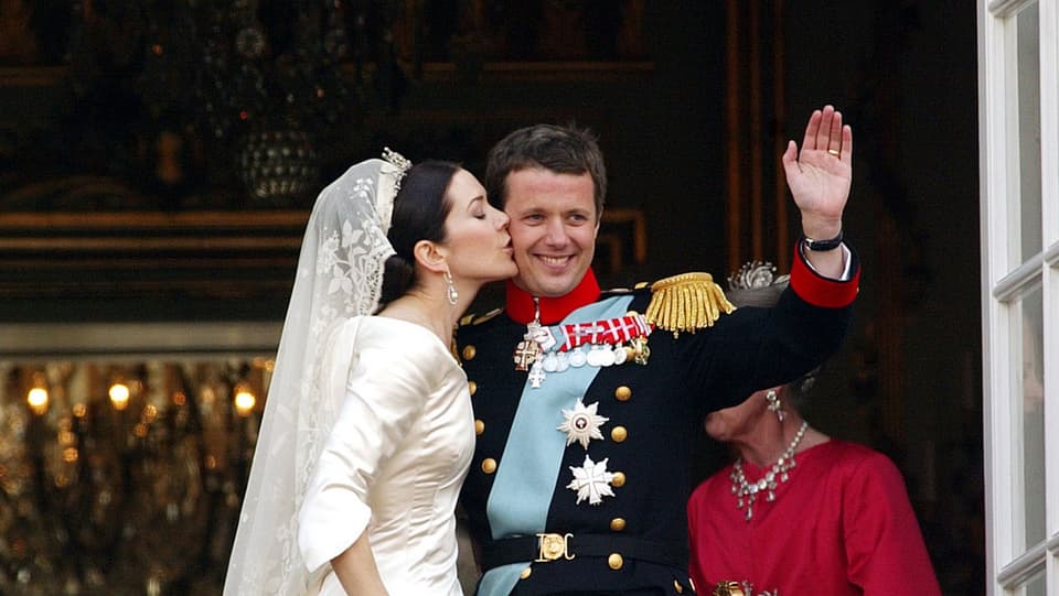 Prinzessin Mary und Kronprinz Frederik