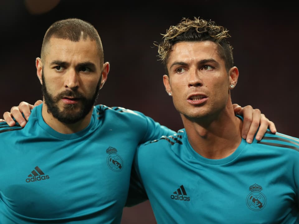 Benzema und Ronaldo 2018
