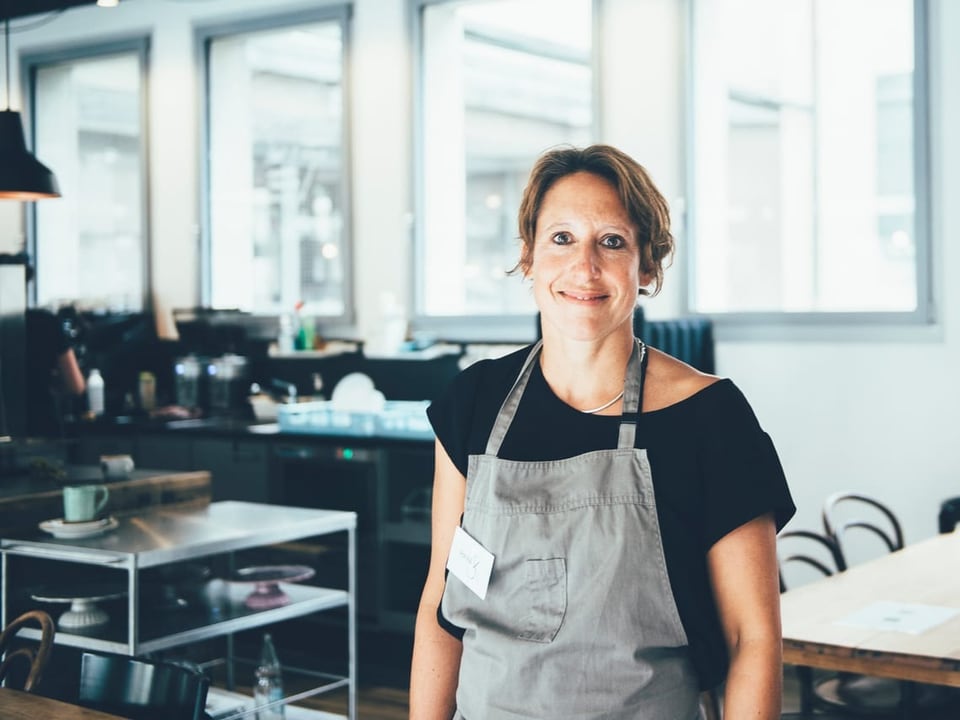 «In Brugg fehlte ein Café, darum eröffnete ich eins.» Maya