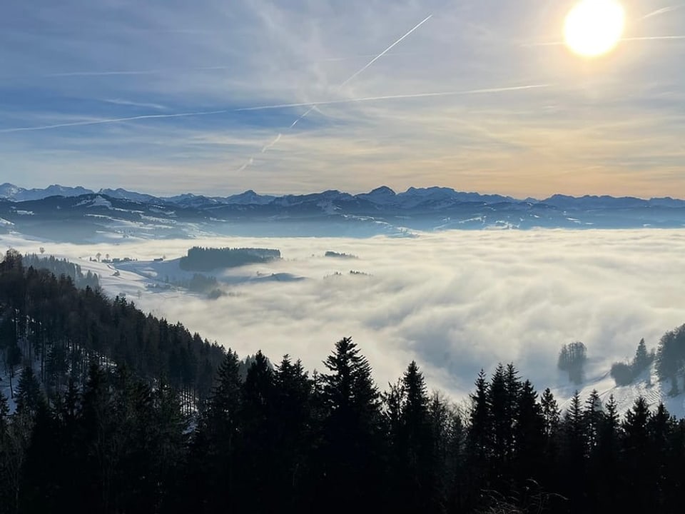 Schwellbrunn / AR Hochnebelmeer