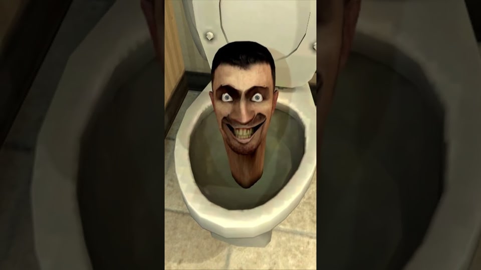 Screenshot eines Skibidi-Toilet-Videos