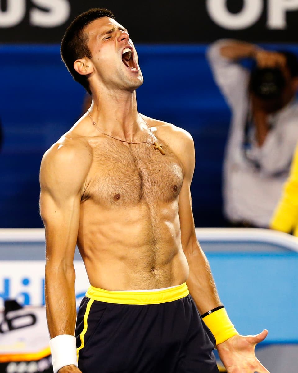 Novak Djokovic ist nach dem Achtelfinal-Sieg kaum mehr zu bremsen.