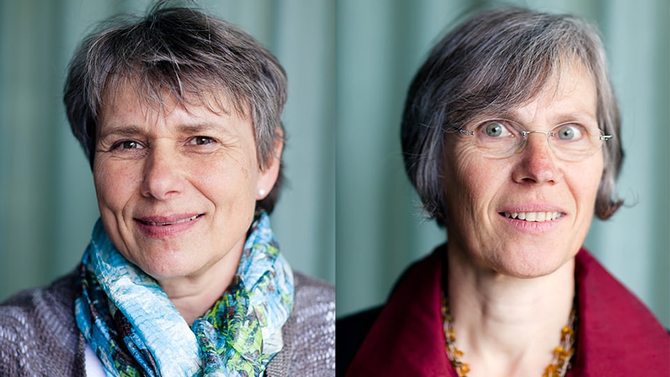 Portraitaufnahme der beiden Chat-Expertinnen