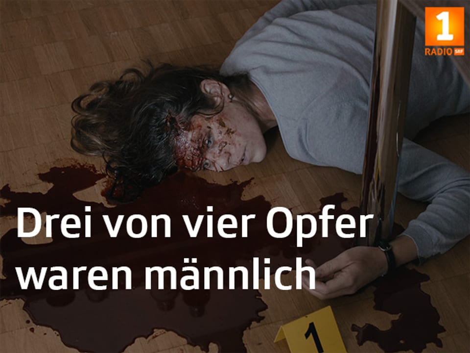 Tatort Fakt: «Drei von vier Opfer waren männlich».