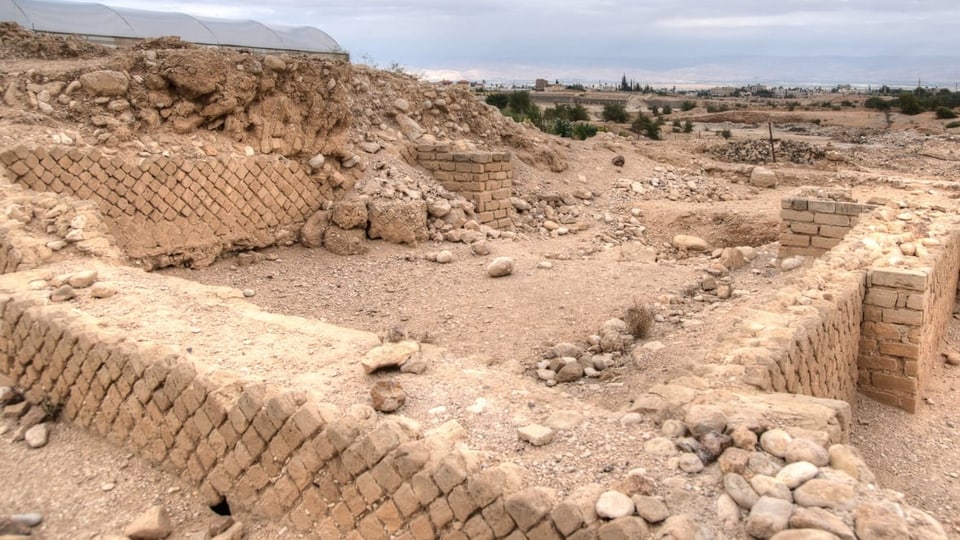 Ausgrabungen bringen Überreste der antiken Stadt Jericho zu Tage.