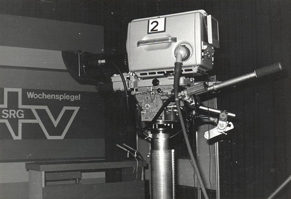 Studio Bellerive, erste Zoomkamera Ende der 1960er-Jahre