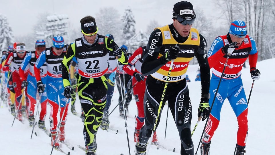 Dario Cologna will in Davos sein Trikot als Gesamtweltcup-Führender verteidigen.