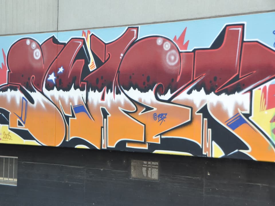 Ein Graffiti