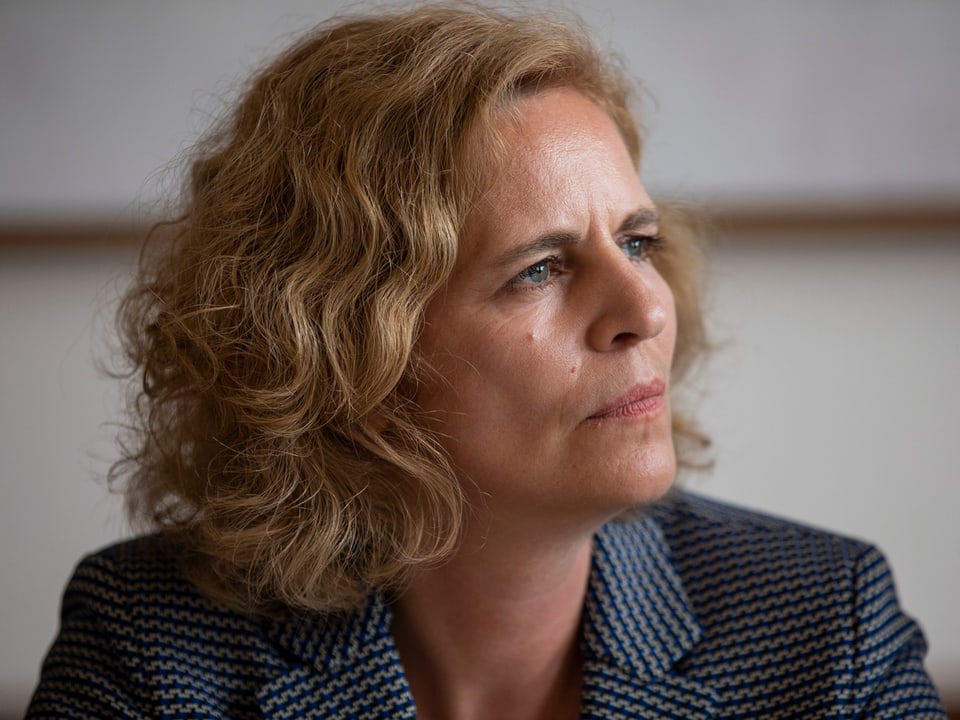 Portrait von Zürichs Stadträtin Karin Rykart
