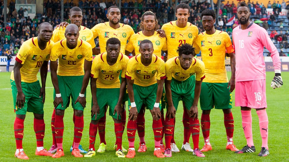 Kameruns Nationalmannschaft. 
