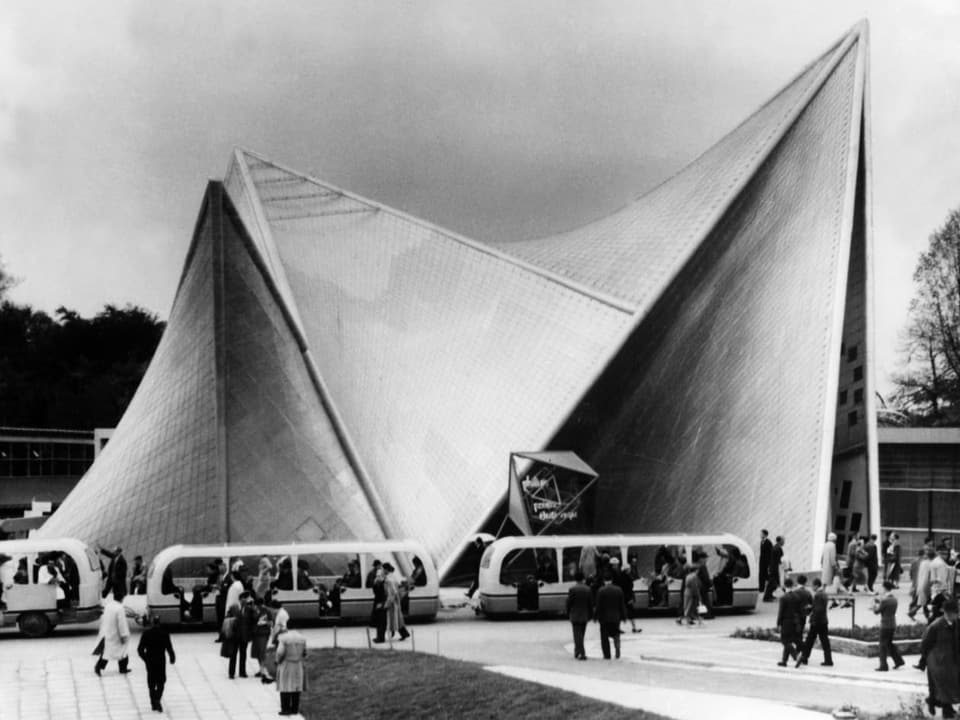 Philips-Pavillon für die Weltausstellung 1958.
