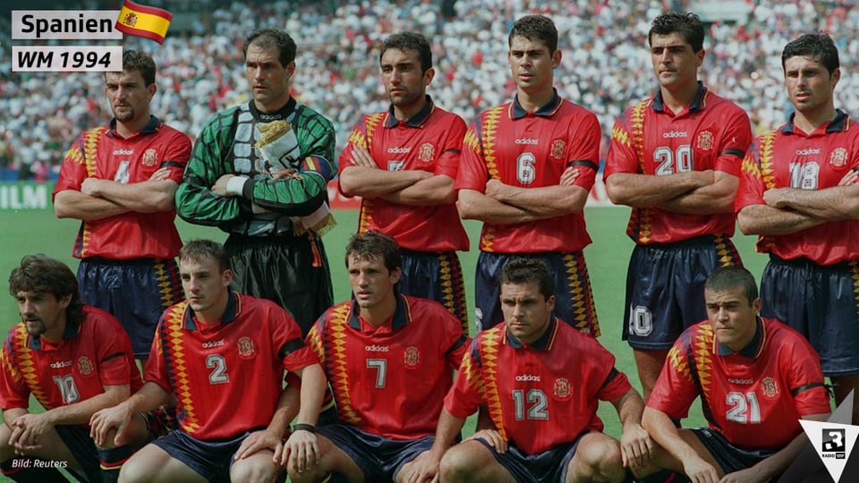 WM-Trikots Spanien 1994