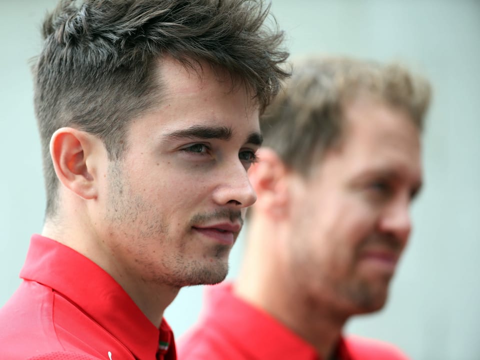 Charles Leclerc ist die Zukunft der «Scuderia», Sebastian Vettel gerät immer mehr in den Hintergrund.