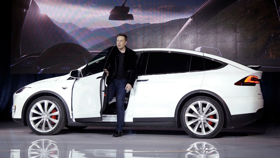 Elon Musk / Tesla-Präsentation 2015 in.