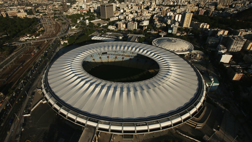 Das berühmte Maracanã-Stadion in Rio.