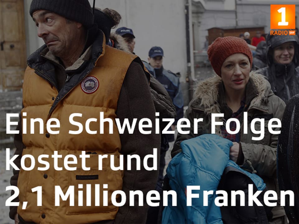 Tatort Fakt: «Eine Schweizer Folge kostet rund 2,1 Millionen Franken».
